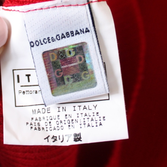 Dolce & Gabbana Red Sweater with Logo - Picture 8 of 10